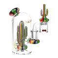 Load image into Gallery viewer, Pulsar Cactus Fantasy Rig Set w/ Cactus Cap & Terp Beads - 5.5" / 14mm F
