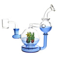 Load image into Gallery viewer, Pulsar Sea Globe Recycler Dab Rig - 7" / 14mm F
