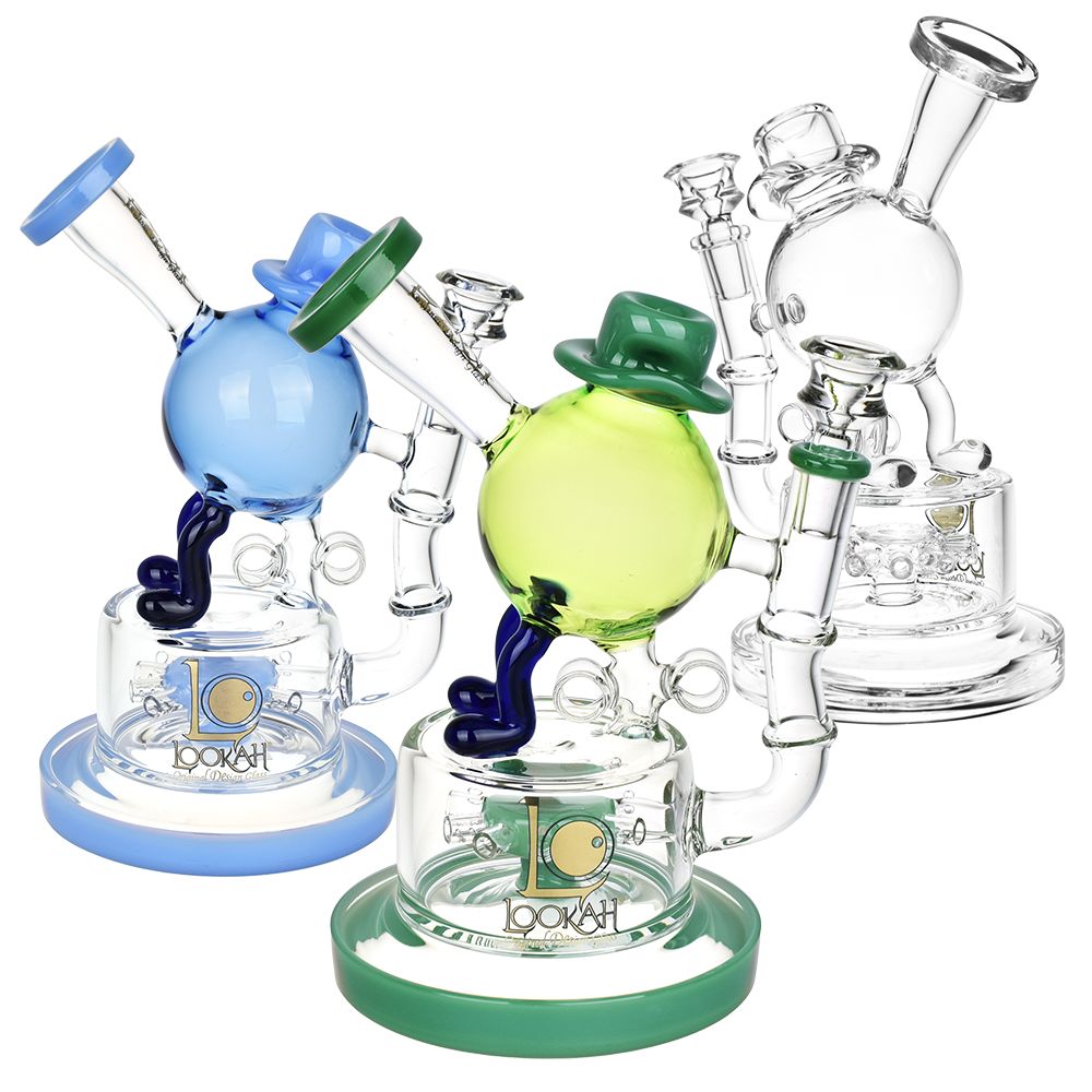 Lookah Glass Dancing Hat Water Pipe