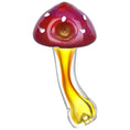 Load image into Gallery viewer, Amanita Mushroom Fumed Glass Hand Pipe - 4.75"
