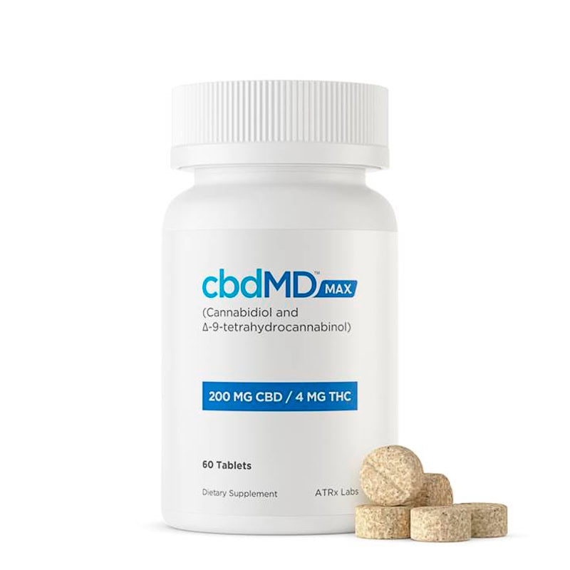 cbdMD Full Spectrum CBD MAX Pain Tablets