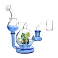 Load image into Gallery viewer, Pulsar Sea Globe Recycler Dab Rig - 7" / 14mm F
