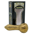 Cargar la imagen en la vista de la galería, Death Row Records Metallic Etched Glass Spoon Pipe - 4"

