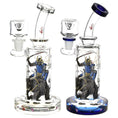 Load image into Gallery viewer, Wormhole Raging Ronin Water Pipe | 8"
