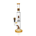 Laad de afbeelding in de Gallery-viewer, High Society | Cygnus Premium Wig Wag Waterpipe (Canary Yellow)
