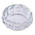 Load image into Gallery viewer, Fujima Exquisite Faceted Glass Ashtray - Crystal Clear / 5"
