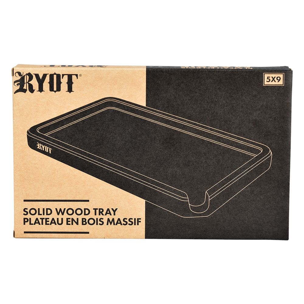 RYOT Walnut Wood Rolling Tray