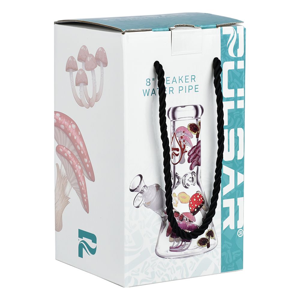 Pulsar Eat Me Design Glass Beaker Water Pipe