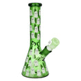 Load image into Gallery viewer, Ghostly Glow Beaker Water Pipe | 10" | 14mm F
