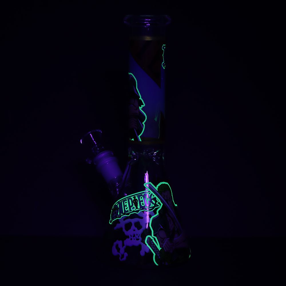 One Treasure Beaker Glass Water Pipe | 10.25" | 14mm F