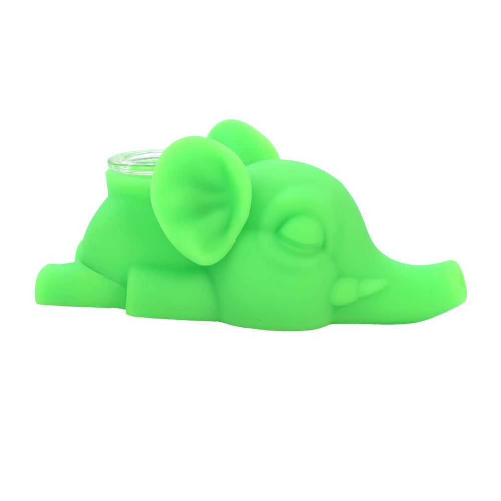 Silicone Elephant Hand Pipe