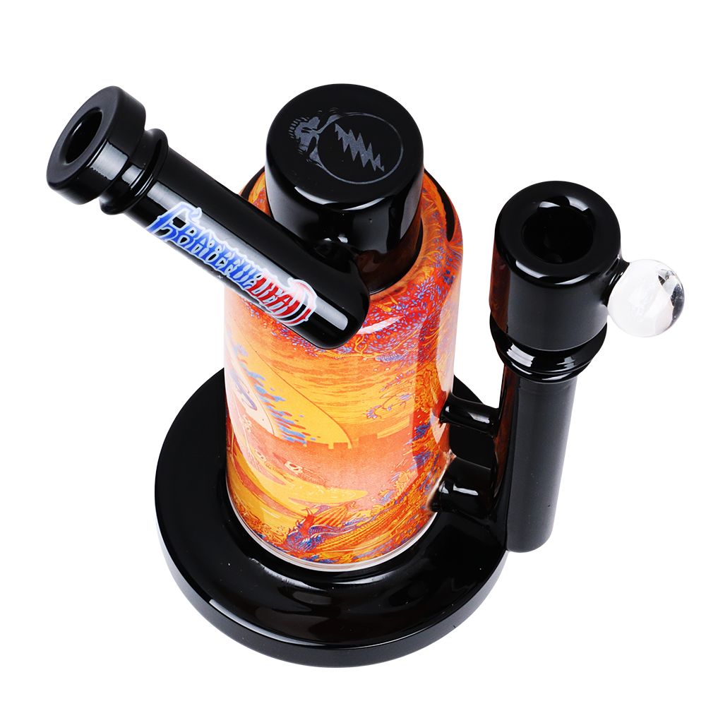 Grateful Dead x Pulsar Inside Print Water Pipe - 8.5" / Sunset Dance