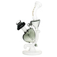 Laad de afbeelding in de Gallery-viewer, Pulsar Heart Recycler Water Pipe - 8.5" / 14mm F / Blue Pink
