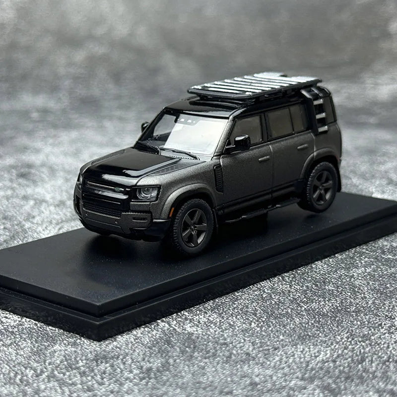 AR Box 1/64 Defender 90/110 2023 Alloy Car Model Collection Ornament Gift