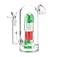 Cargar la imagen en la vista de la galería, Buzz Builder Glass Water Pipe - 7" / 14mm F / Colors Vary
