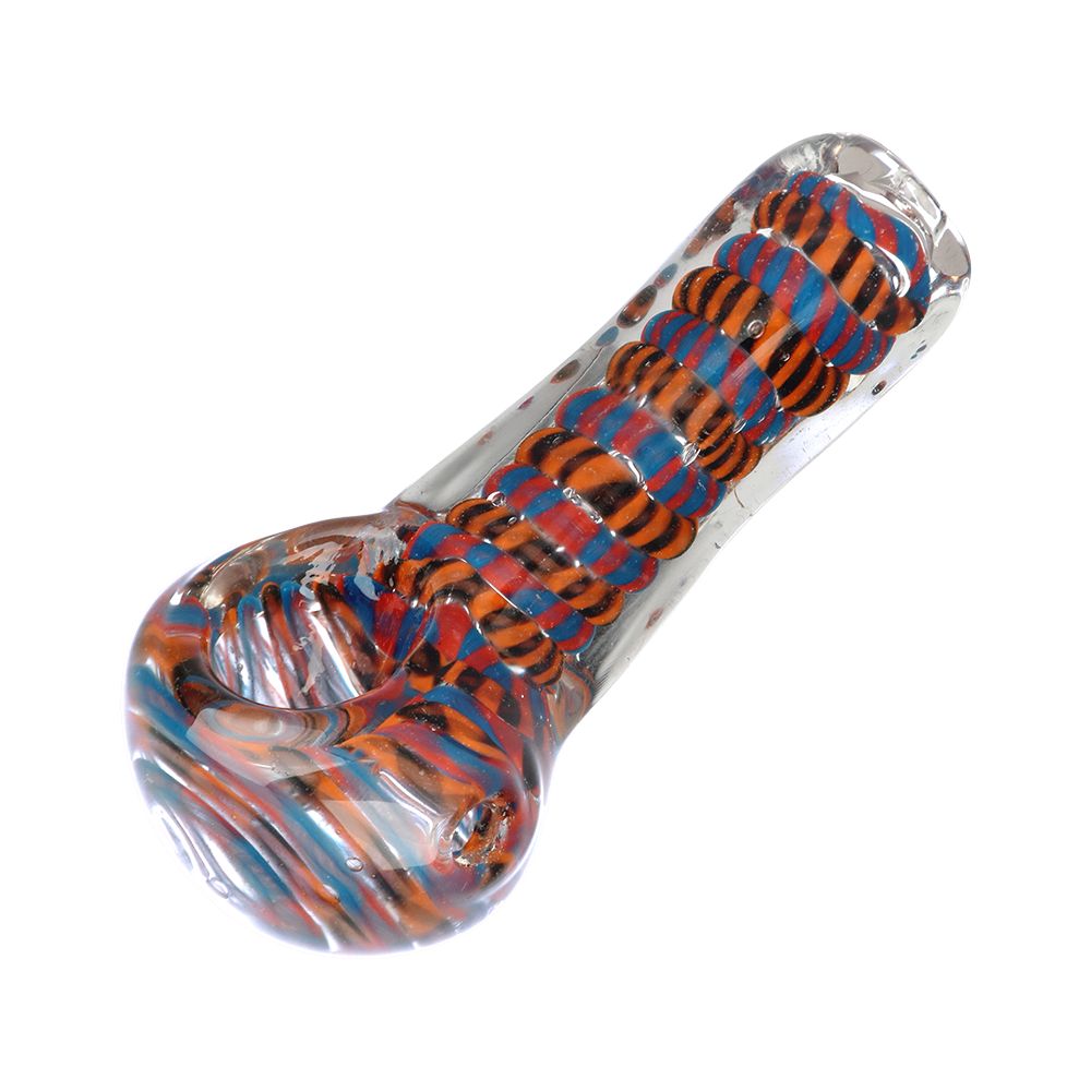 End of My Rope Square Stem Glass Spoon Pipe