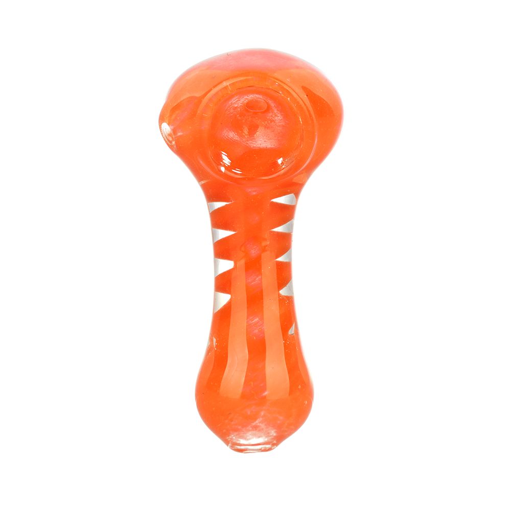 Simple Twist Up Glass Spoon Pipe