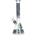 Load image into Gallery viewer, SeshGear Honeycomb Beaker Glass Water Pipe - 9.75" / 14mm F / Colors Vary
