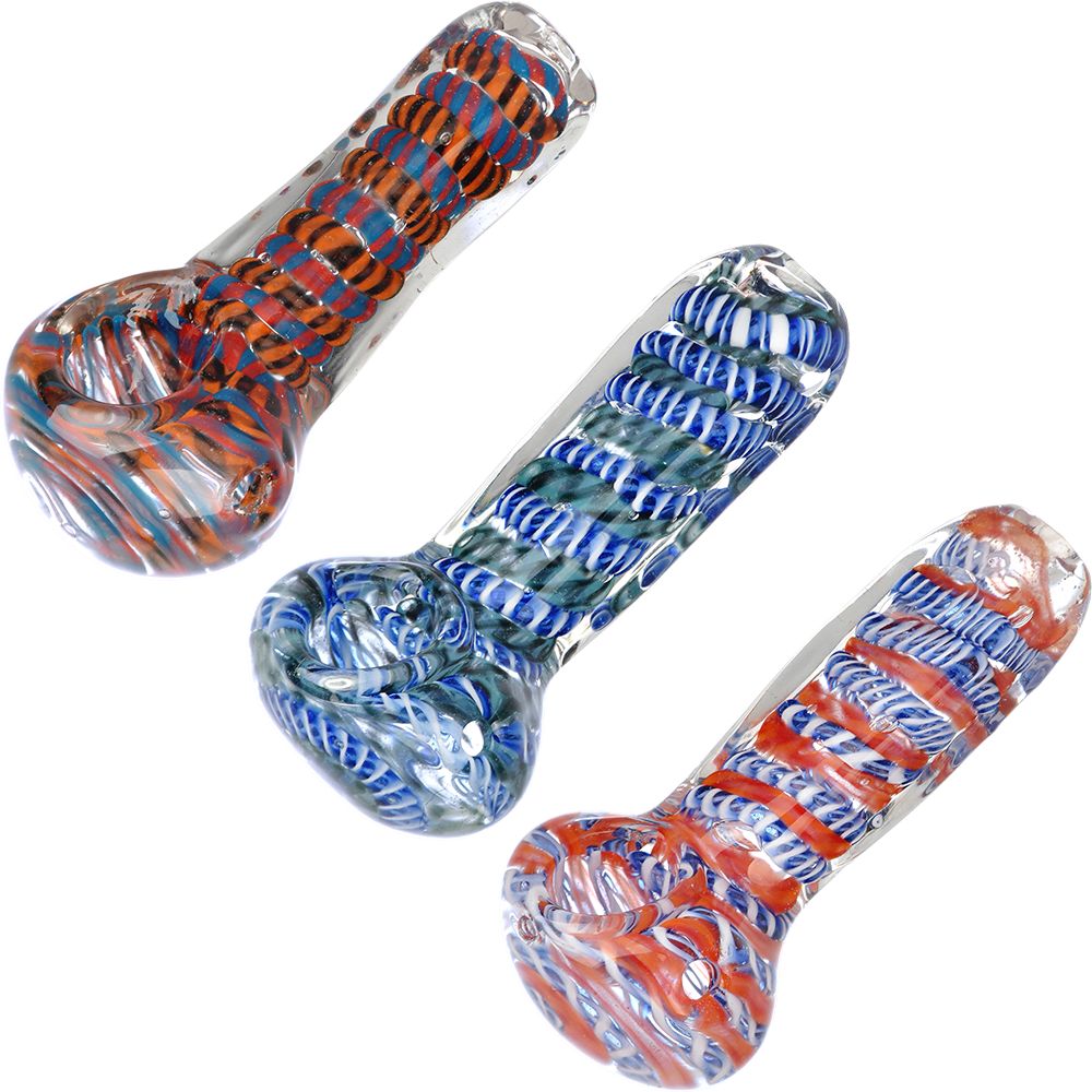 End of My Rope Square Stem Glass Spoon Pipe