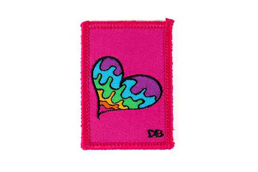 Ellie Paisley Heart Patch