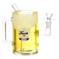 Load image into Gallery viewer, Dabtized Beer Mug Piece Glycerin Glass Water Pipe - 7" / 14mm F
