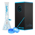 Load image into Gallery viewer, Cookies V Beaker Glass Water Pipe | 13.75" | 14mm F
