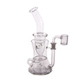 Load image into Gallery viewer, MJ Arsenal Bloopcycler Glass Dab Rig - 8" / 10mm F
