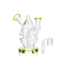 Cargar la imagen en la vista de la galería, Ritual Smoke - Water Bender Fab Cone Concentrate Rig - Lime Green
