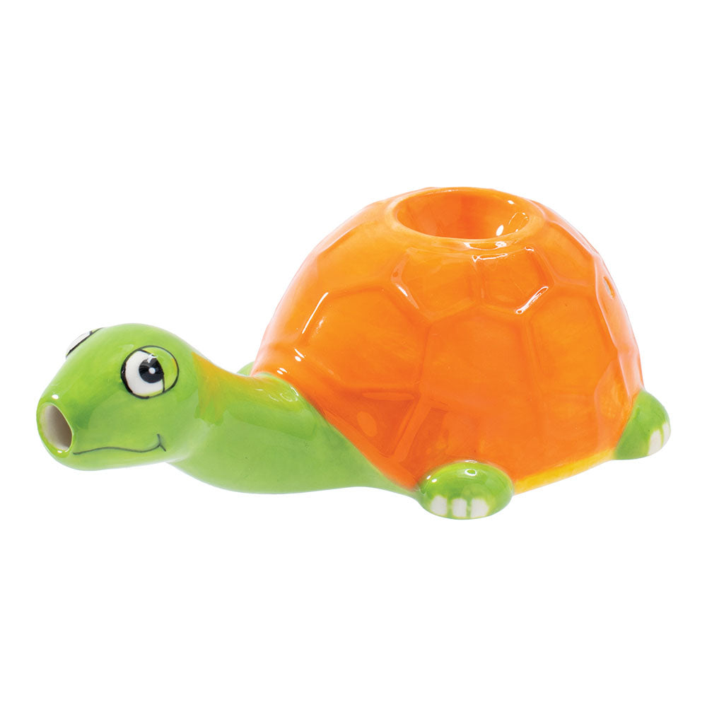 Wacky Bowlz Sea Turtle Ceramic Pipe - 4.5"