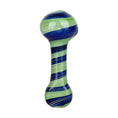 Laad de afbeelding in de Gallery-viewer, Retro Swirl Glass Spoon Pipe
