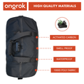 Laad de afbeelding in de Gallery-viewer, Ongrok Carbon-lined Smell proof Duffle Bag
