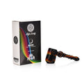 Load image into Gallery viewer, High Society | Eris Premium Wig Wag Bubbler (Black Rainbow V1)
