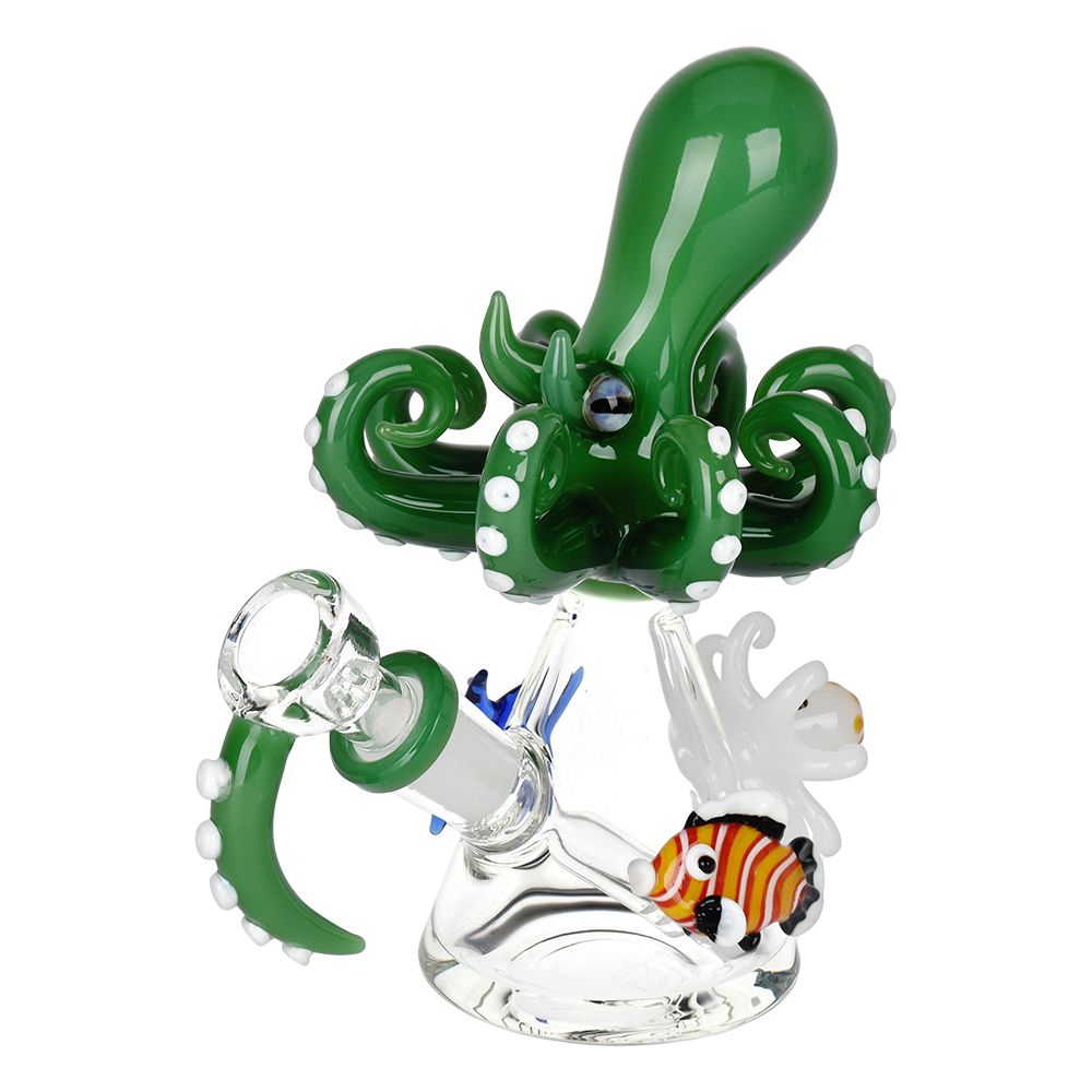 Octopus Reef Glass Water Pipe