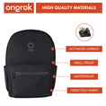 Laad de afbeelding in de Gallery-viewer, Ongrok Carbon-lined Backpack Smell Proof
