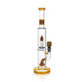 Laad de afbeelding in de Gallery-viewer, High Society | Cygnus Premium Wig Wag Waterpipe (Canary Yellow)
