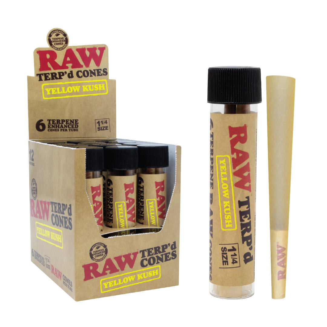 RAW Terp&#39;d Cones