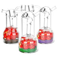 Load image into Gallery viewer, Mushroom Garden Glass Dab Rig - 5.5" / 14mm F / Colors Vary
