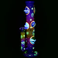 Cargar la imagen en la vista de la galería, Orbiting Planets Straight Tube Glow in Dark Water Pipe - 13.75" / 19mm F
