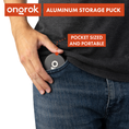 Laad de afbeelding in de Gallery-viewer, Ongrok Aluminum Storage Puck
