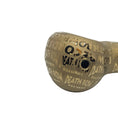 Cargar la imagen en la vista de la galería, Death Row Records Metallic Etched Glass Spoon Pipe - 4"
