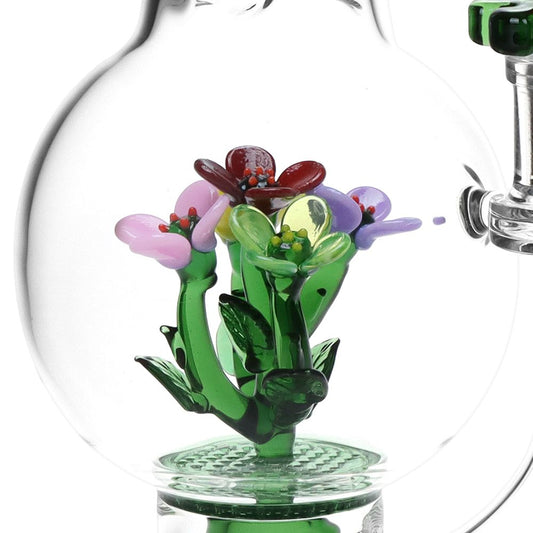 Pulsar Chill Flowerz Glass Water Pipe - 12"