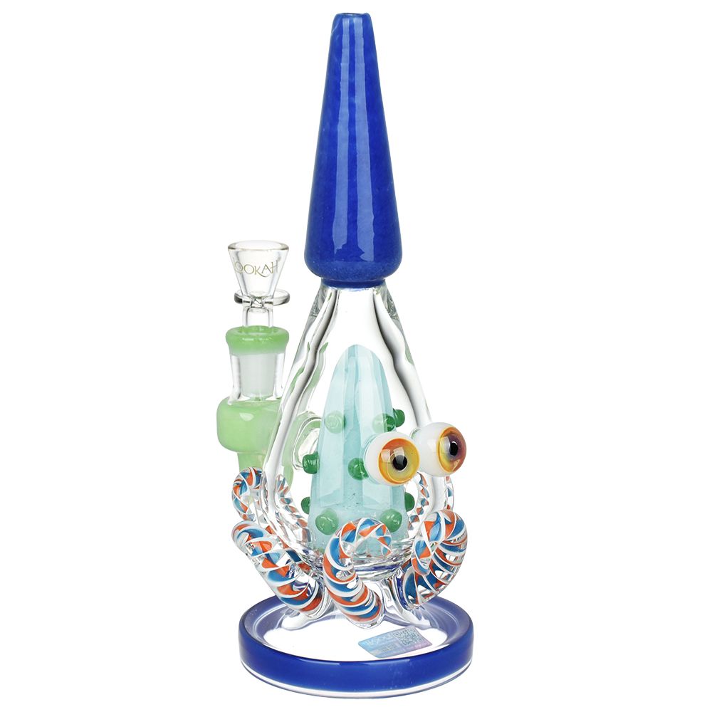 Lookah Glass Octo Water Pipe - 9.5" / 14mm F