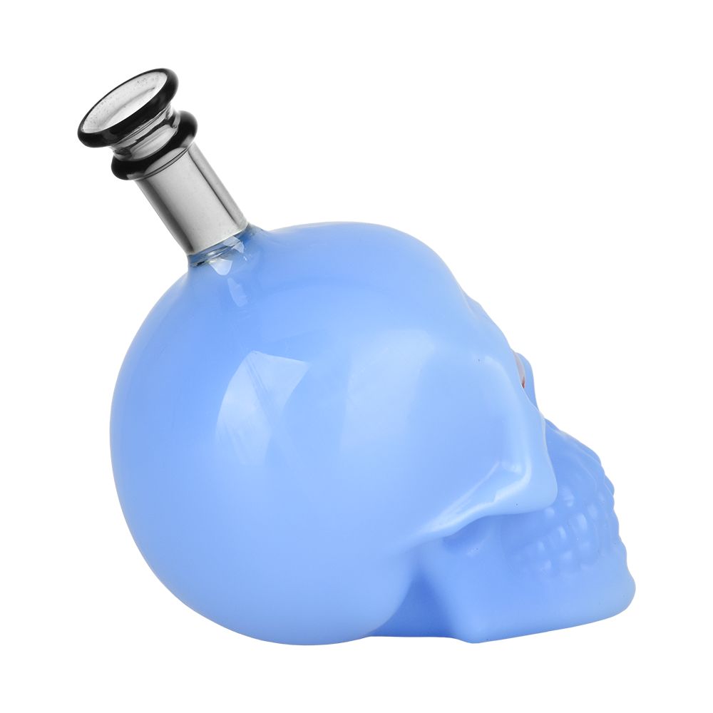 Creepy Eyed Skull Glass Hand Pipe (3 pack)