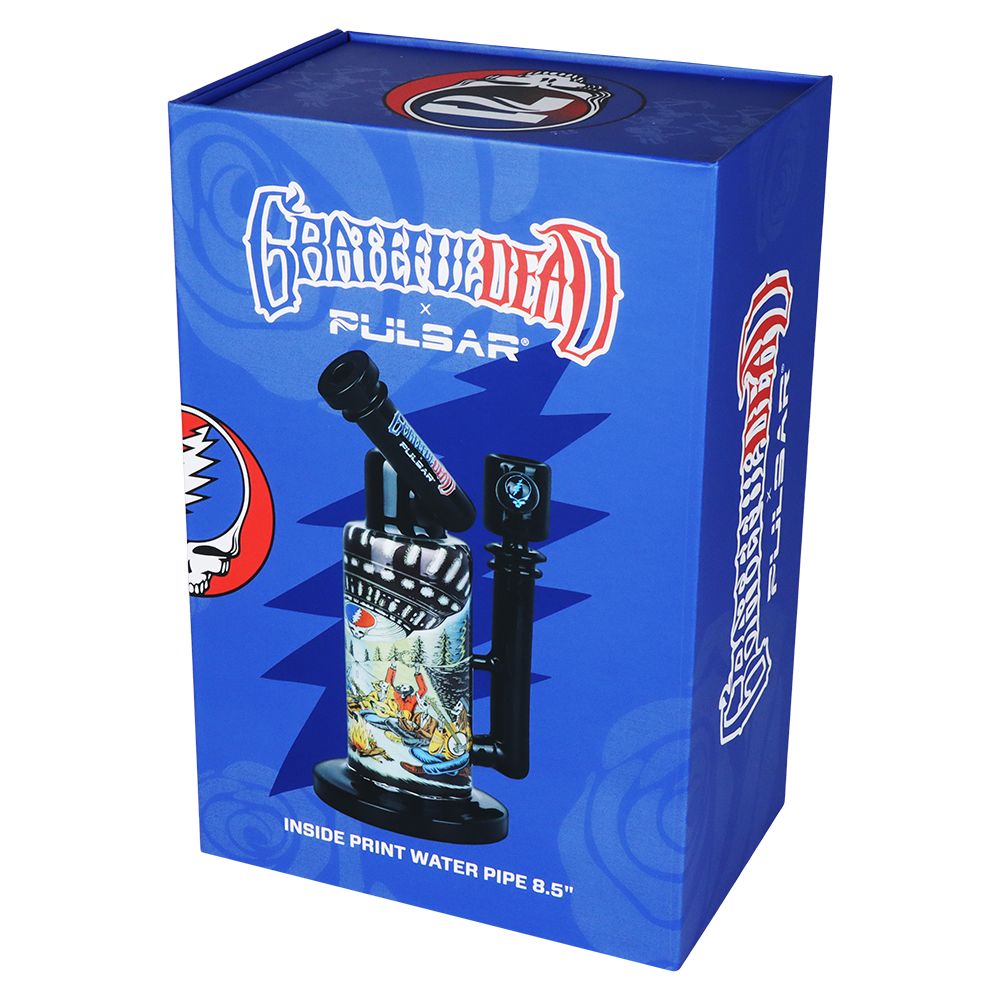 Grateful Dead x Pulsar Inside Print Water Pipe - 8.5" / UFO Jam