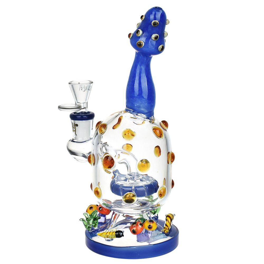 Lookah Glass Spotted Mushroom Water Pipe