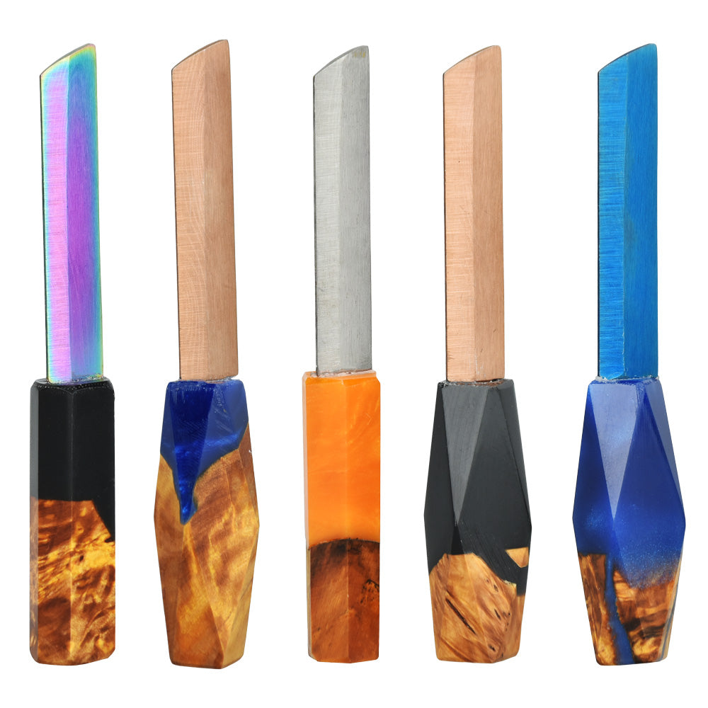 Worked Tip Square Resin Dab Tool (5 pack)