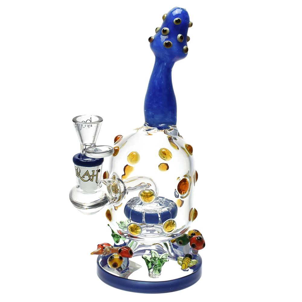 Lookah Glass Spotted Mushroom Water Pipe