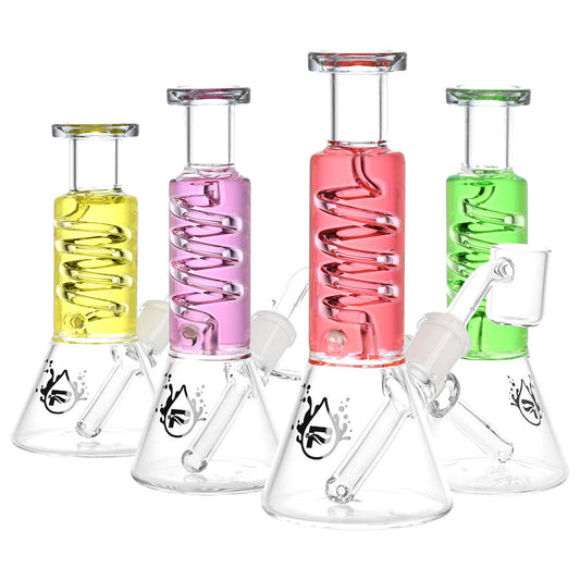 Pulsar Mini Glycerin Coil Beaker Dab Rig - 6"