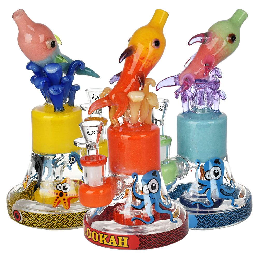 Lookah Glass Dolphin Water Pipe