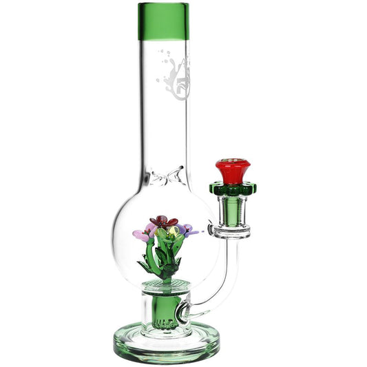 Pulsar Chill Flowerz Glass Water Pipe - 12"